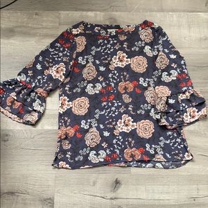 Loft Floral Blouse